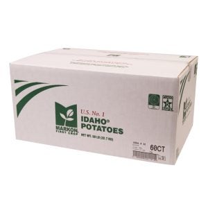 Russet Potatoes | Corrugated Box