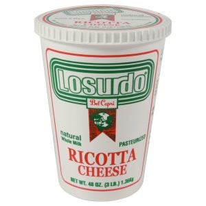 Ricotta Cheese | Packaged