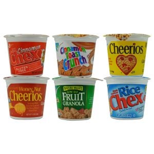 Variety Pack Single Serve Cereal Bowls | Packaged