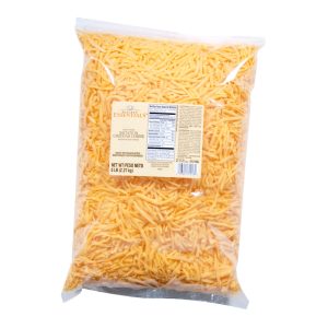 Shredded Imitation Cheddar Cheese | Packaged