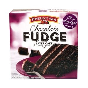 Chocolate Fudge Layer Cake | Packaged