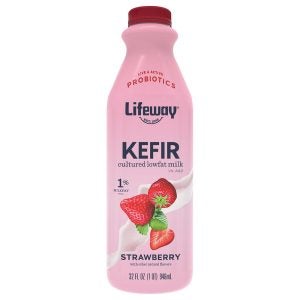 Kefir Straw Low Fat Milk | Packaged