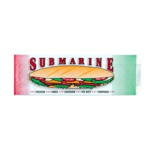 Submarine Sandwich Bags | Raw Item