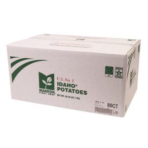 Russet Potatoes | Corrugated Box