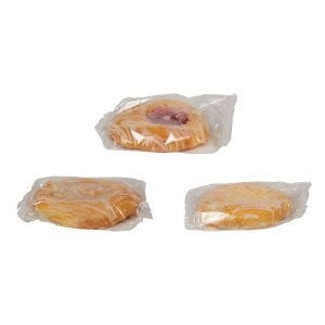 Assorted Individually Wrapped Fruit Danish | Packaged