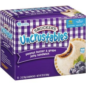 Uncrustables Grape PB&J Sandwiches | Packaged