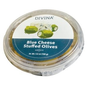 Blue Cheese Stuffed Olives | Packaged