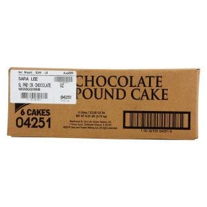 Chocolate Pound Cake | Corrugated Box