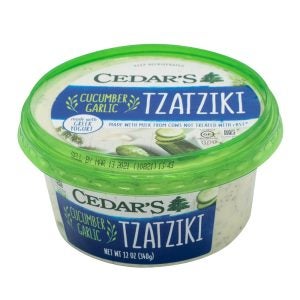 Tzatziki Cucumber & Garlic 12oz | Packaged