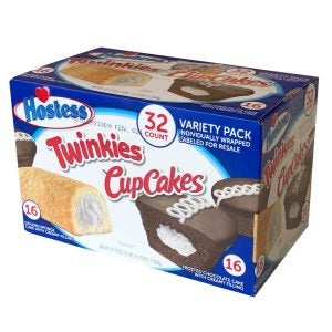 Twinkie Cupcake Variety Pack | Packaged