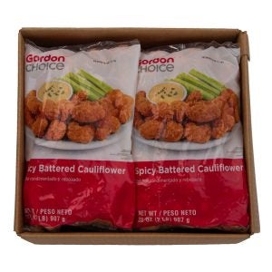 Battered Spicy Cauliflower | Packaged