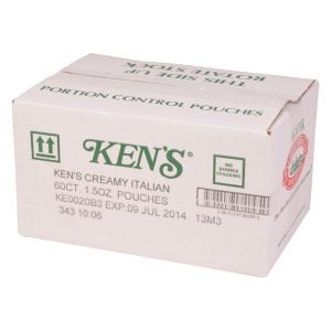 DRESSING ITALIAN CREAMY 60-1.5Z KENS | Corrugated Box