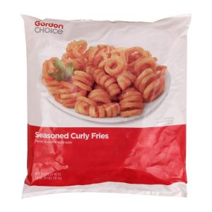 Seasoned Curly Fries | Packaged
