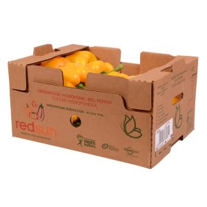 Yellow Peppers | Corrugated Box