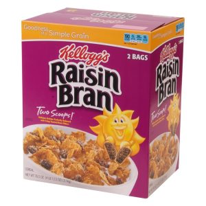 Raisin Bran Cereal | Packaged