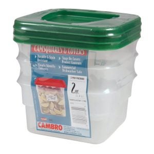 Food Containers with Lids | Packaged