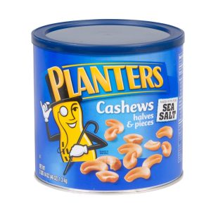 Planters Salted Cashew Halves & Pieces | Packaged