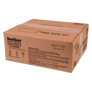 100-1Z SANITIZER SOFT-SERVE PKT 90234 | Corrugated Box