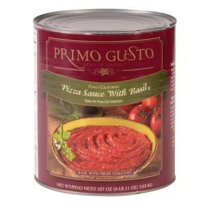 Pizza Sauce with Basil | Packaged