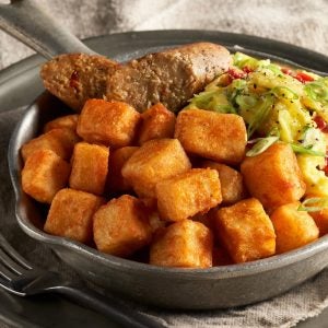 Seasoned Cubed Hash Browns | Styled