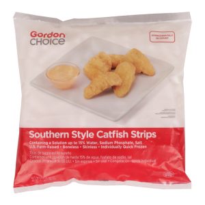 Breaded Catfish Strips | Packaged