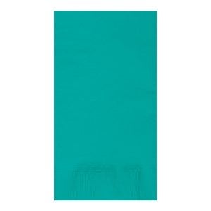 2-Ply Embossed Dinner Napkins, Teal | Raw Item