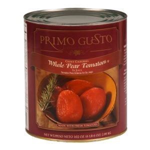 Pear Tomatoes with Juice | Packaged