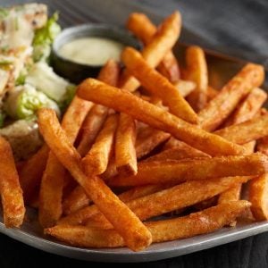 3/8 inch Regular Cut Seasoned French Fries | Styled