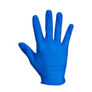 XL Powder-Free Blue Gloves | Raw Item