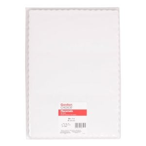 Contempo White Placements | Packaged