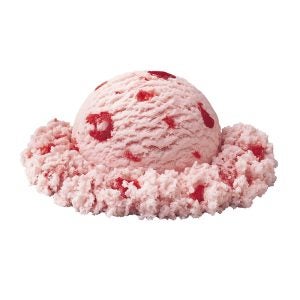 Strawberry Hard Serve Ice Cream | Raw Item