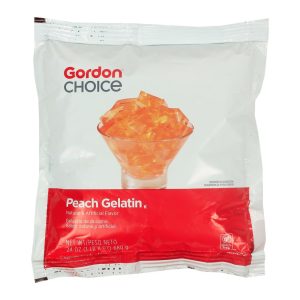 Peach Gelatin Mix | Packaged