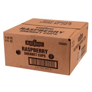 SHERBET CUP RASPB 48-4FLZ BLBNY | Corrugated Box