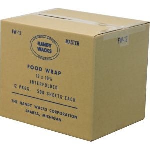 WRAP DELI 12X10.75" 12-500 HWCK | Corrugated Box