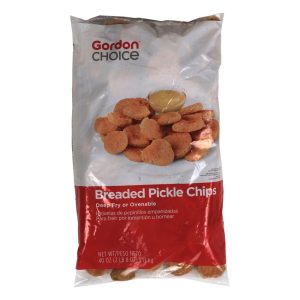 Breaded Pickle Chips | Packaged