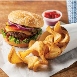 Sidewinder Cut French Fries | Styled