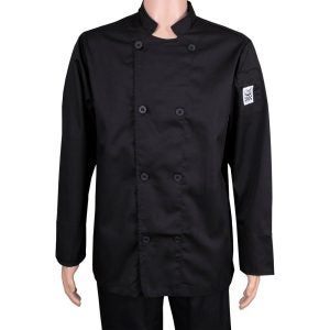 XL Black Chef Coat | Styled