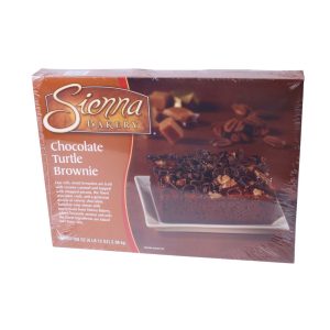Chocolate Turtle Brownies | Packaged