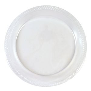 10.25" Clear Plastic Plates | Raw Item