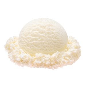 Vanilla Hard Serve Ice Cream | Raw Item