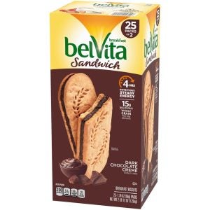 Dark Chocolate Creme Breakfast Sandwich | Packaged
