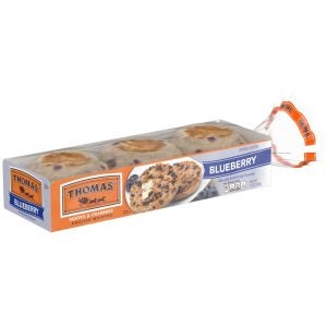 Thomas Blueberry English Muffins 6ct | Packaged