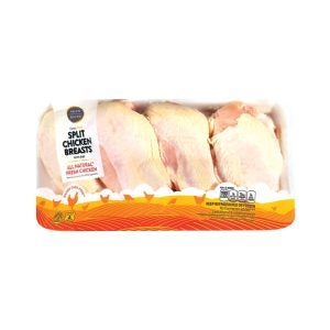Split Chicken Breasts | Packaged