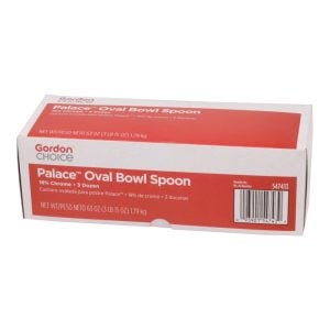 Oval Bowl Soup Spoons | Packaged