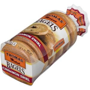 Thomas Cinnamon Swirl Bagel 6ct | Packaged