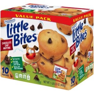 Little Bites Choc. Chip Muffins | Packaged