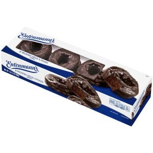 Entenmann's Choc Frost Choc Donut 8ct | Packaged