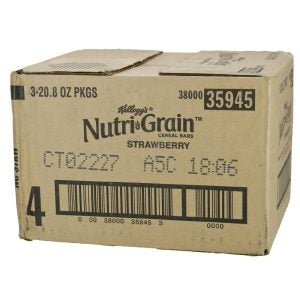 Strawberry Nutri-Grain Bars | Corrugated Box