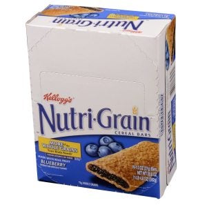 Blueberry Nutri-Grain Bars | Packaged