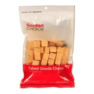 Gouda Cheese Cubes | Packaged
